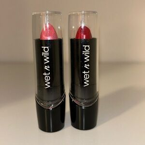 Wet N Wild Lipstick Bundle Pink Ice & Cherry Frost